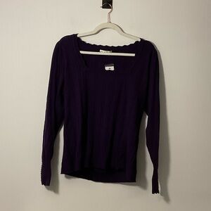 Chic Purple Women's Sweater